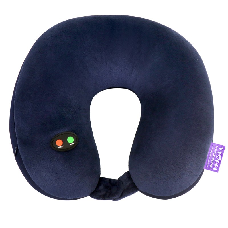 vibrating travel pillow